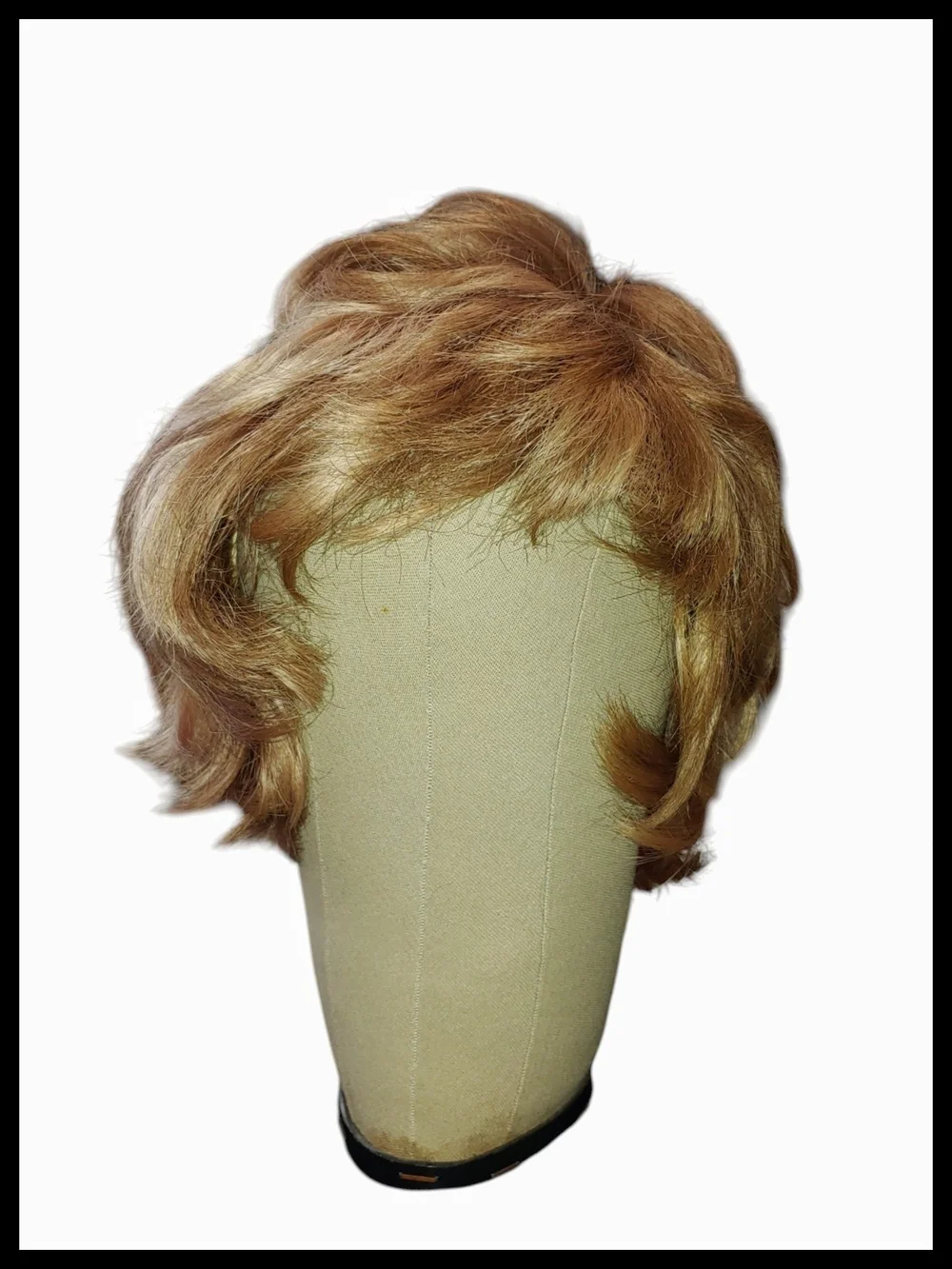 Vintage Short Synthetic Wig 1971